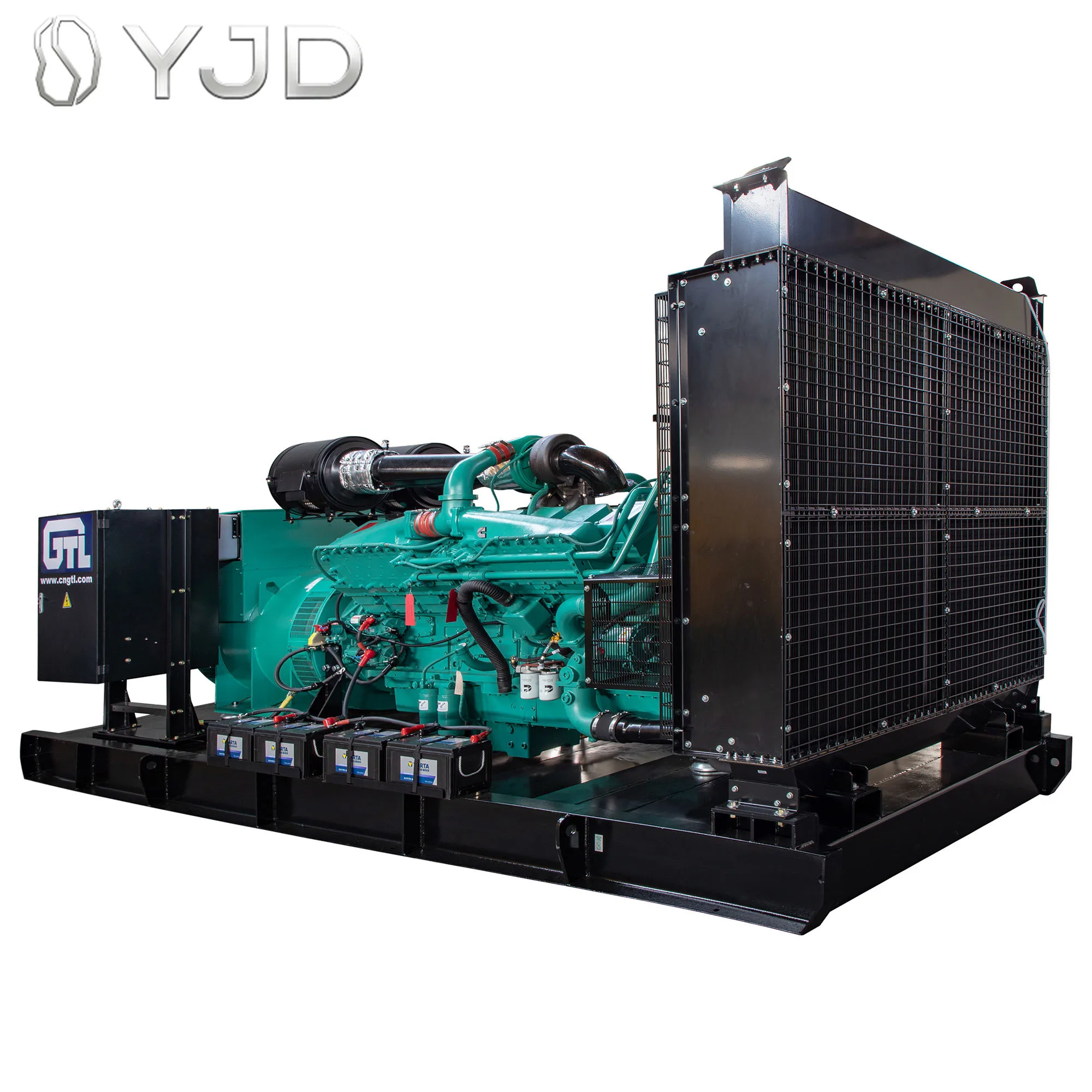 CCW-1375T5 PRP 1375KVA 1100KW 50Hz Industrial Diesel Generator Leroy Somer Alternator ATS 1500rpm Speed 1 Phase Silent Type 480V