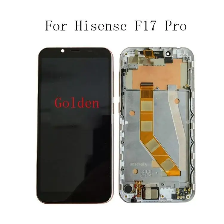 LCD Display Original For Hisense F23Plus T17 Hi 1 Pro Rock 4 6 5 Rock V F15 F17 F27 LCD Display Touch Screen Digitizer Assembly