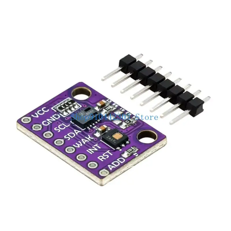 

652F MCU-8118 CCS811 HDC1080 CO2 VOCs Air Quality Detection Module with Digital Humidity Monitoring Low Power