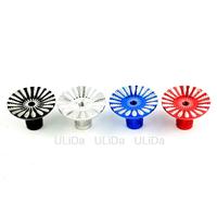 Aluminum M3 M4 Gimbal Umbrella Stick End Heads For Futaba Spektrum Frsky JR Wfly RadioLink FlySky Transmitter Upgraded Part