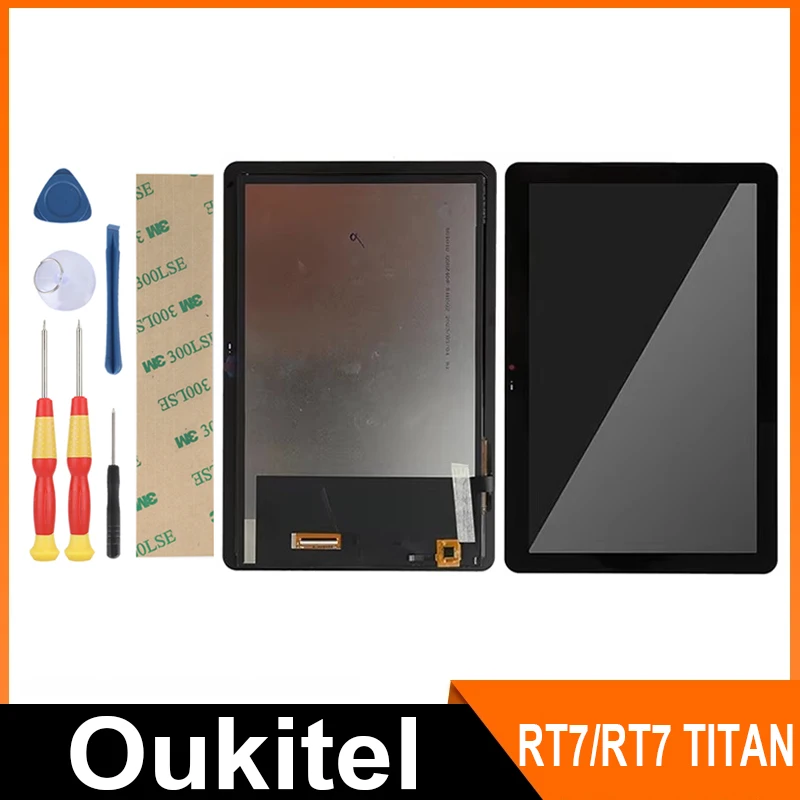 For OUKITEL RT5/RT1/RT7/RT7 Titan/RT8/RT9/RT10 / LCD Display + Touch Screen