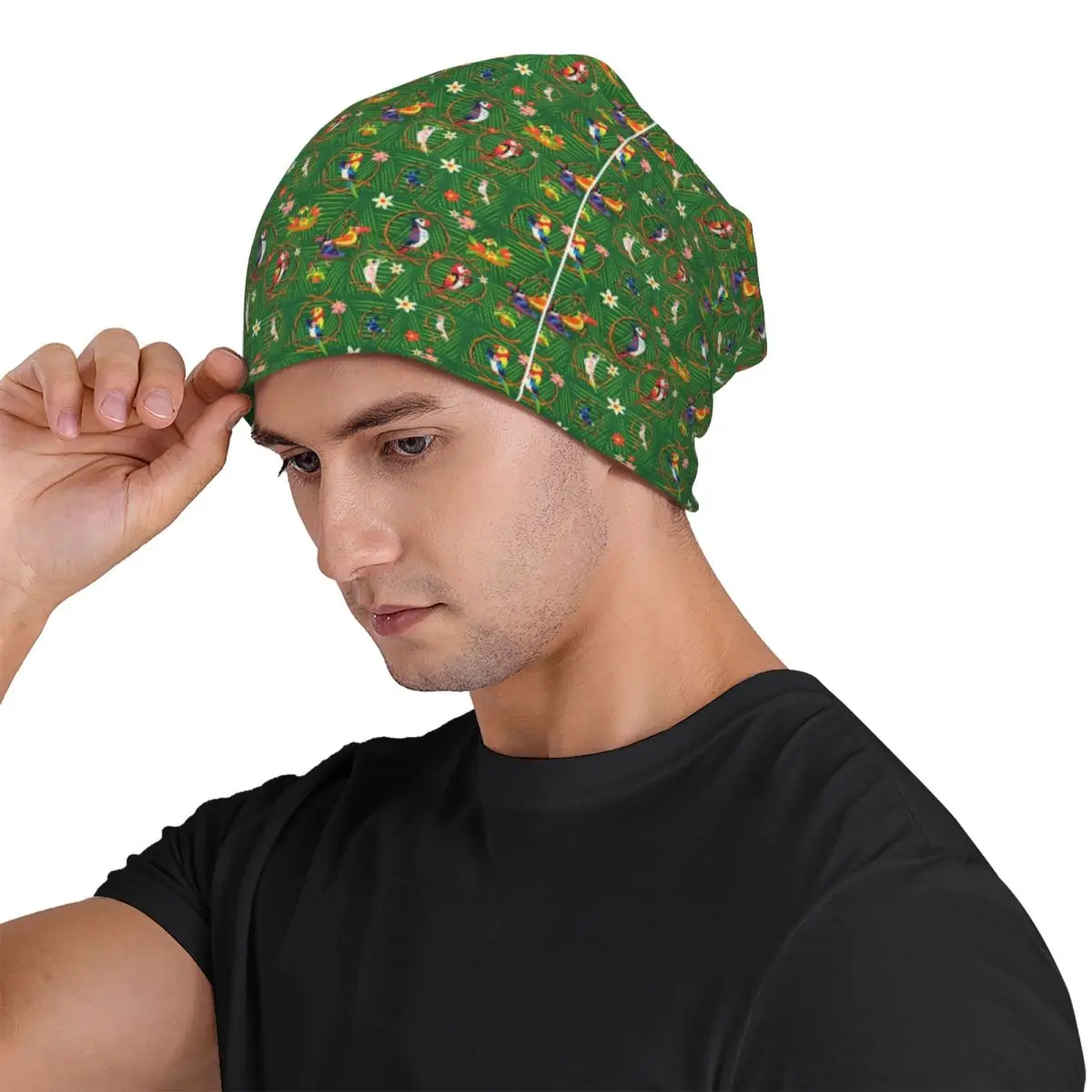 Enchanted Tiki Room Men Women Adult Beanies Caps Knitted Bonnet Hat Warm Hip Hop Autumn Winter Outdoor Skullies Hats