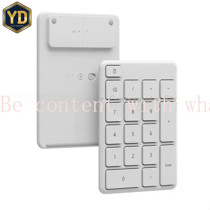 YD 1pcs For Microsoft Number Pad, Numeric keypad Glacier, White/ Black - 23O-00025