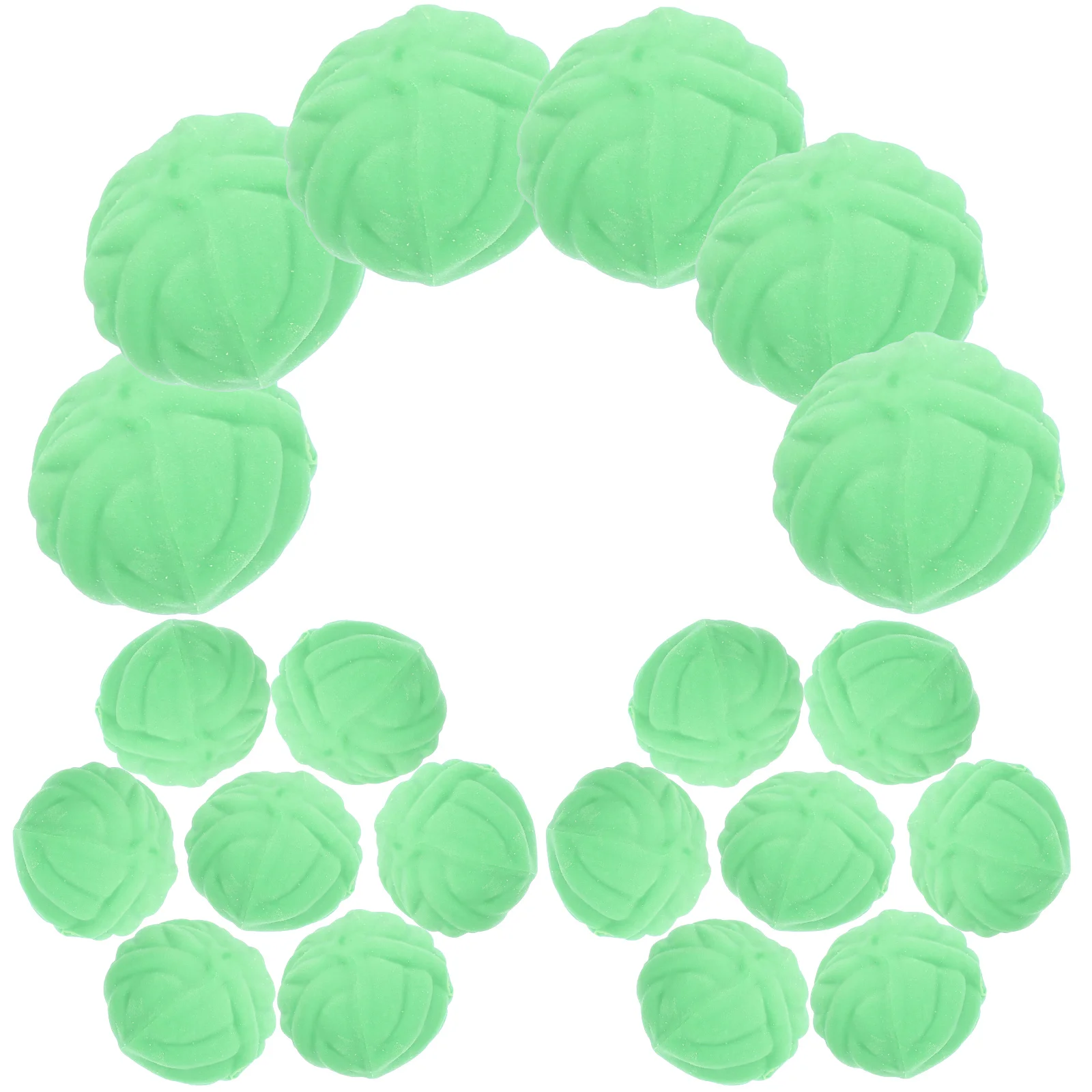 Gommes en caoutchouc pour chou, 20 pièces, fournitures scolaires de dessin animé, crayon amusant Portable pour salle de classe, Tpr pour étudiant, légumes adorables pour