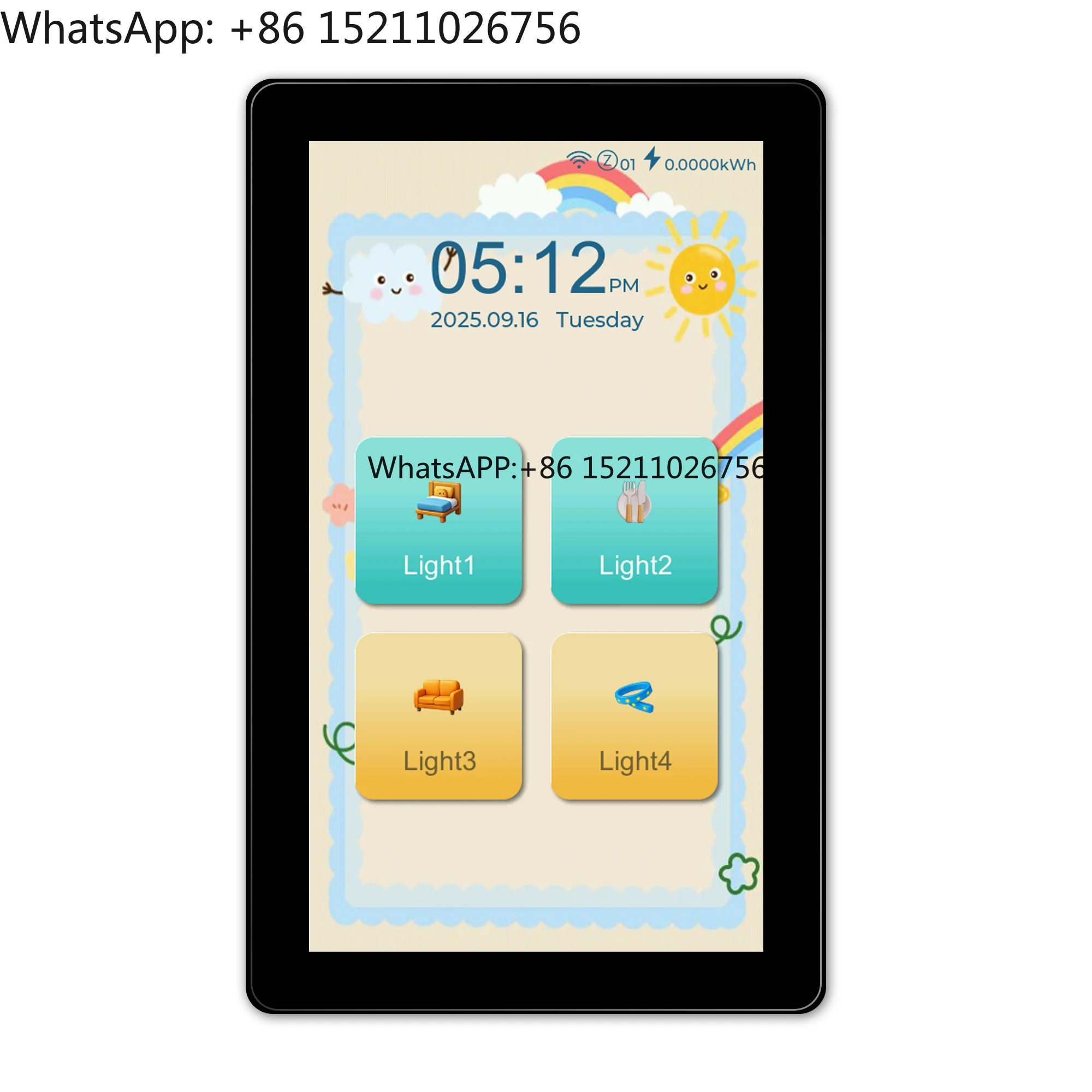 2026 Lanbon L10 Full Screen Tuya Smart Life App WiFi Light Switch Alexa Google Home Voice Control