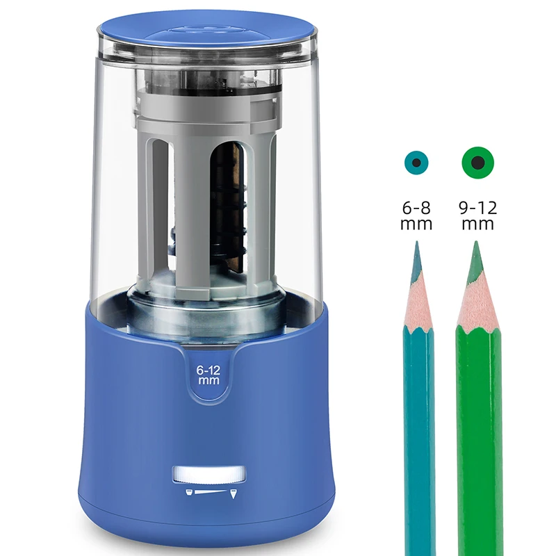 Tenwin Large Automatic Electric Pencil Sharpener Heavy Duty For Colored Pencils Mechanical For Children Artists Stationery