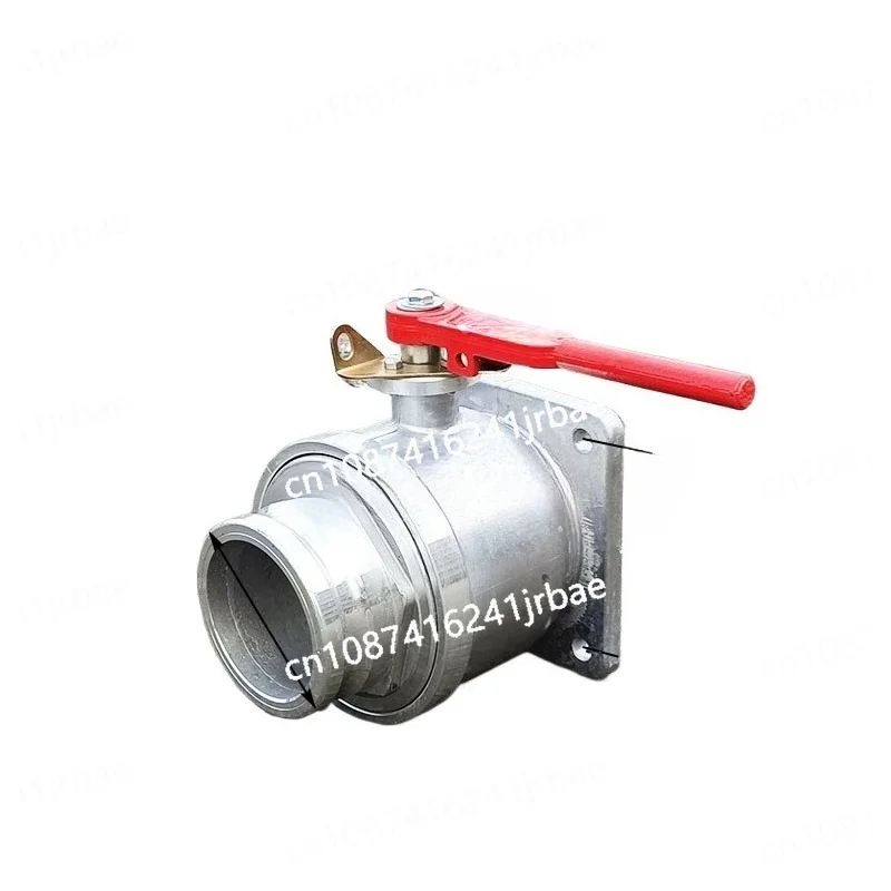 

DN100 manure suction truck 4-inch sewage outlet cleaning sewage suction aluminum alloy