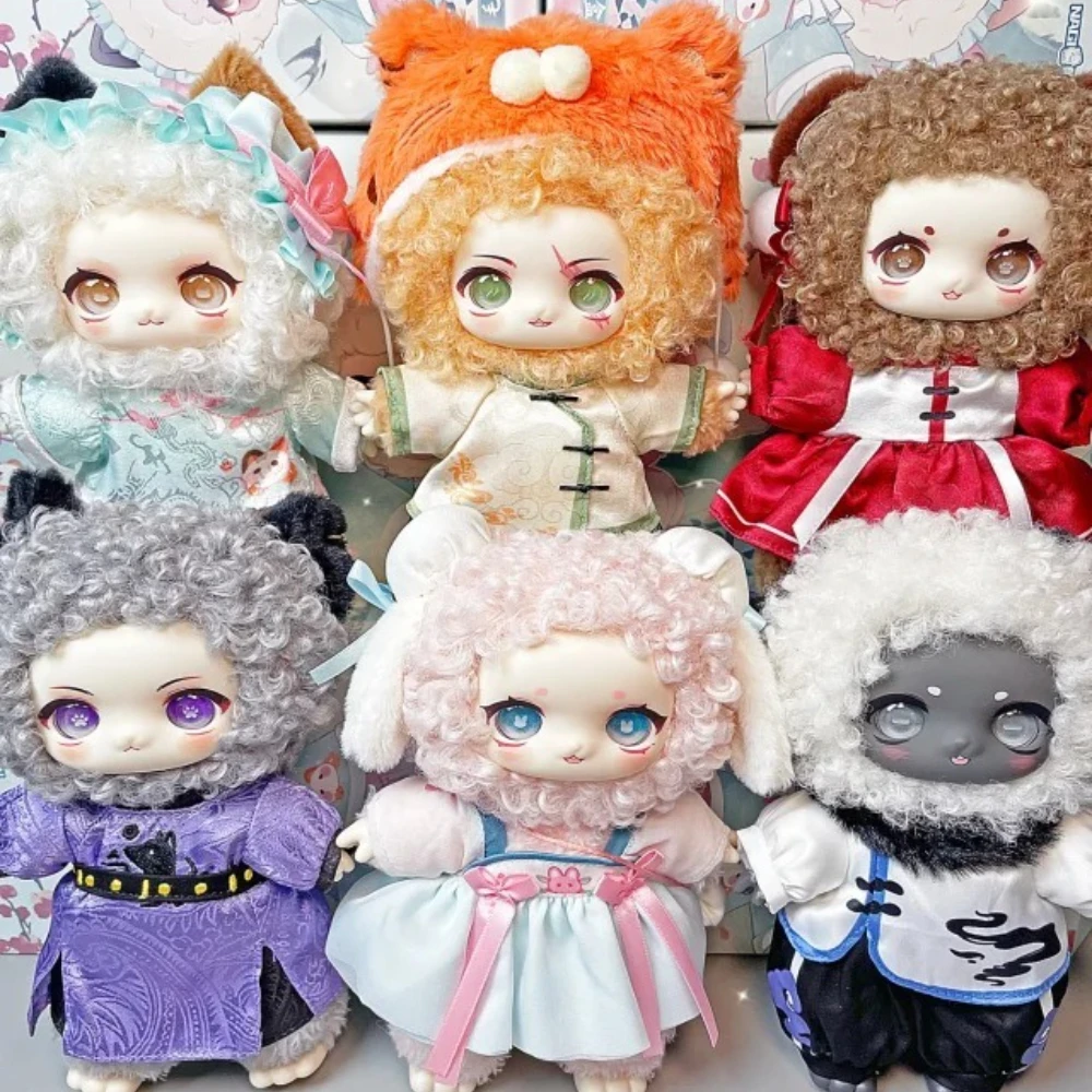 حقيقية ناجي الوحش الأنهار والجبال سلسلة رومانسية أفخم صندوق أعمى Kawaii عمل الشكل لطيف أنيمي دمية فتاة هدية عيد ميلاد