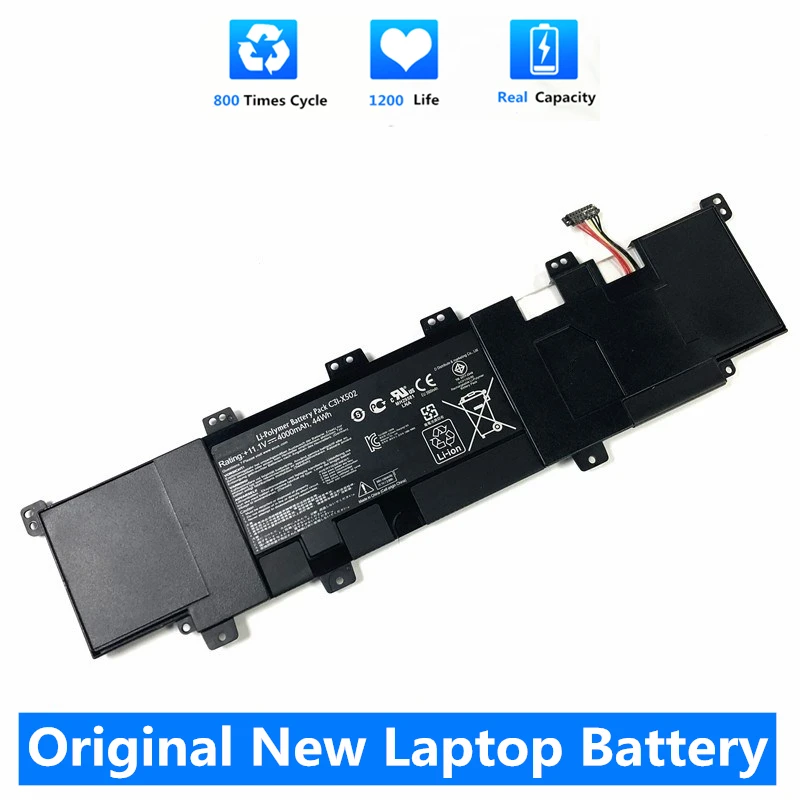 

CSMHY Original C31-X502 C21-X502 Laptop Battery For Asus VivoBook X502 X502C X502CA For Ultrabook S500C S500CA PU500C PU500C