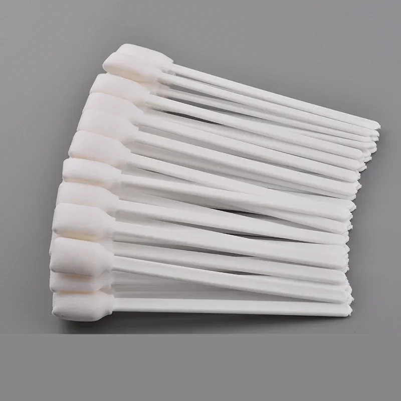 3Pcs Pack Solvent Resistant Cleaning Swabs for Epson Roland Mutoh Mimaki Eco Solvent Printer Printhead Maintenance Cotton Sticks