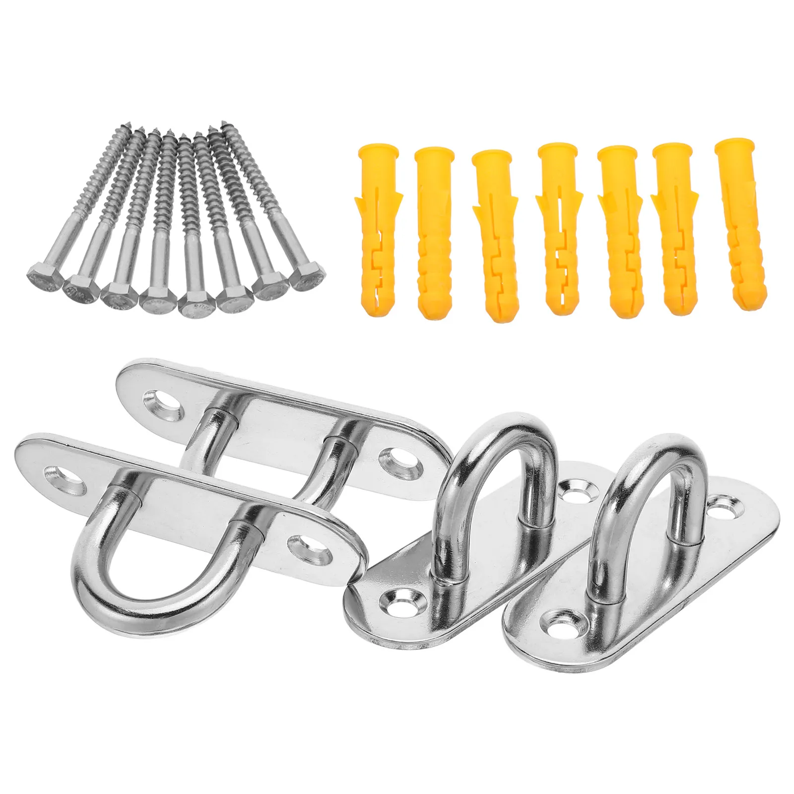4 sets Hook Hooks Stainless Steel Heavy Duty Ceiling Hanging Halloween Christmas New Year Ceiling Hook Ceiling Hook Mount