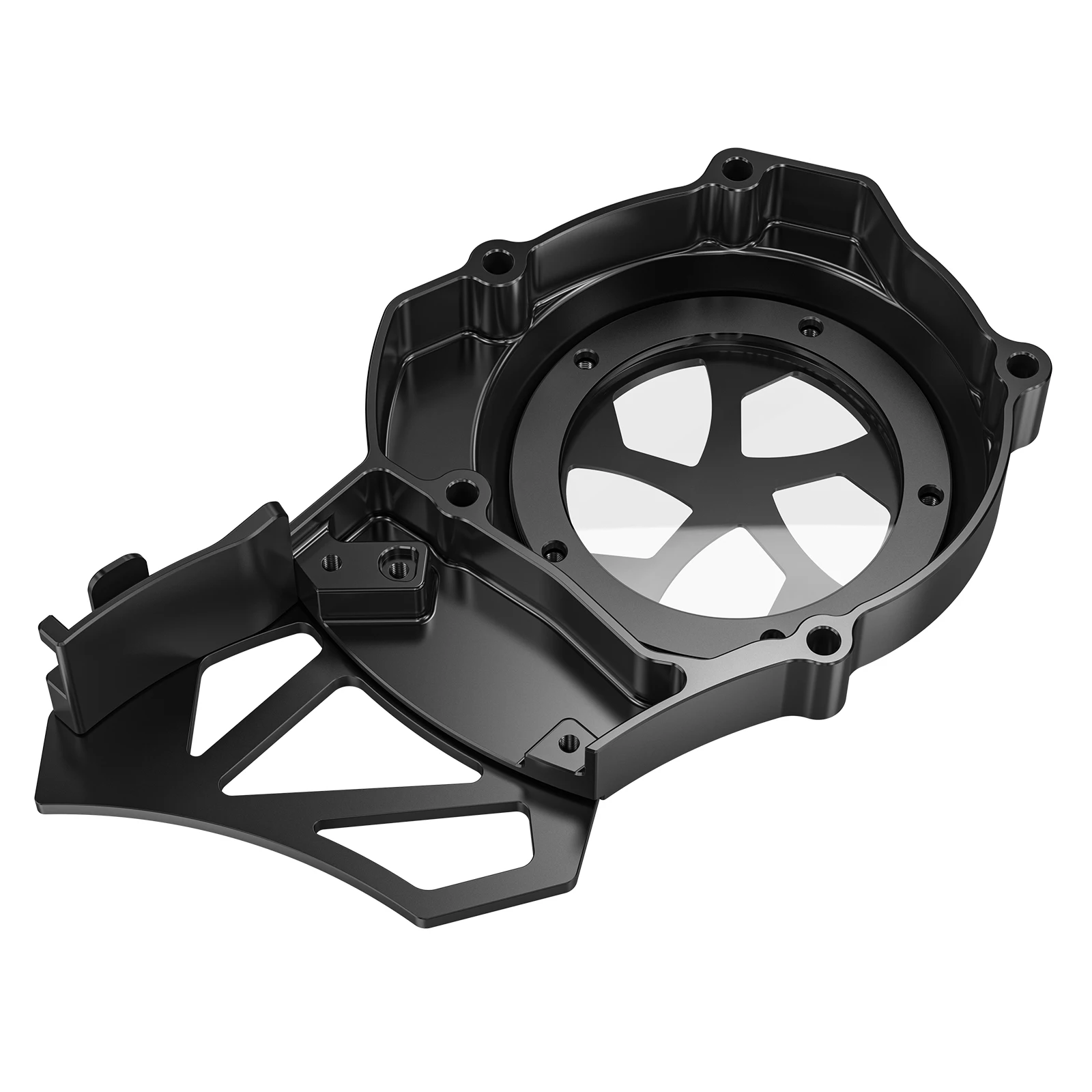NICECNC Für Yamaha Blaster 200 YFS200 YFS200SE 1988-2006 Transparenter Stator-Kettenradabdeckungsschutz ATV-Zubehör – Detail 10