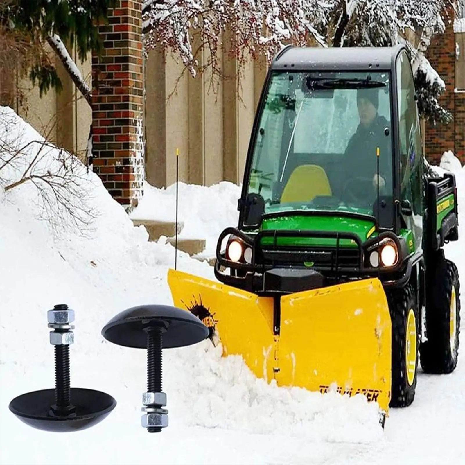 Sneeuwploeg Skid Schoenen Voor Grind Zware Antislip Accessoires Sneeuwploeg Slijtage Onderdelen Voor Boeren Rijbaan Onderhoud