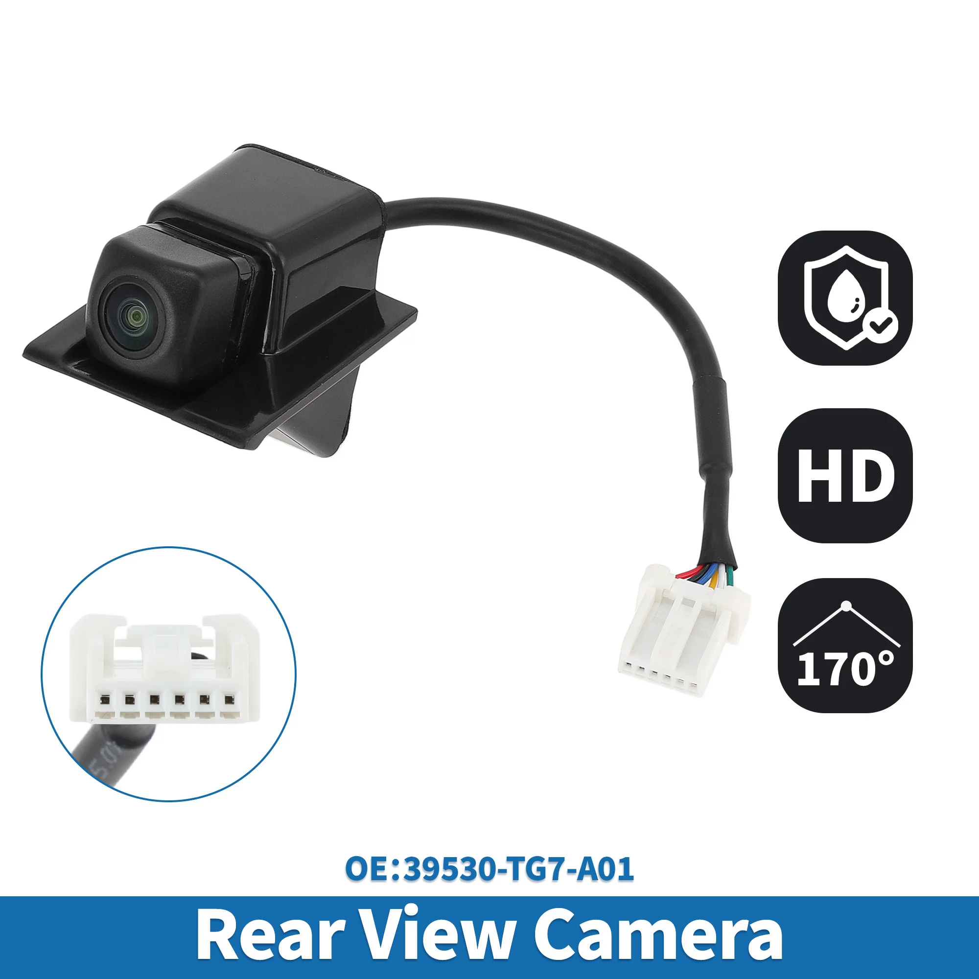 UXCELL Rear View Park Assist Backup Camera 39530-TG7-A01 for Honda Pilot 3.5L 16 2017