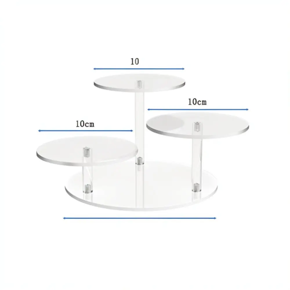Clear Acrylic Tiered Display Rack Desktop Storage Organizer For Lego Models Ornaments Perfume Bottles Holder Shelf Tray
