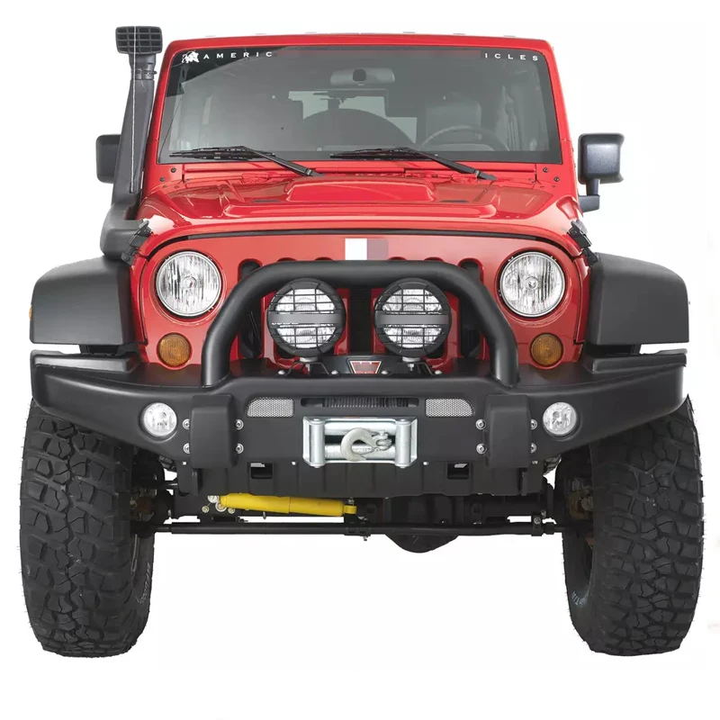 

ST Wholesale Water Proof Front Lip Bumper Lip Support Bumpers for Jeep Wrangler JK 07-17