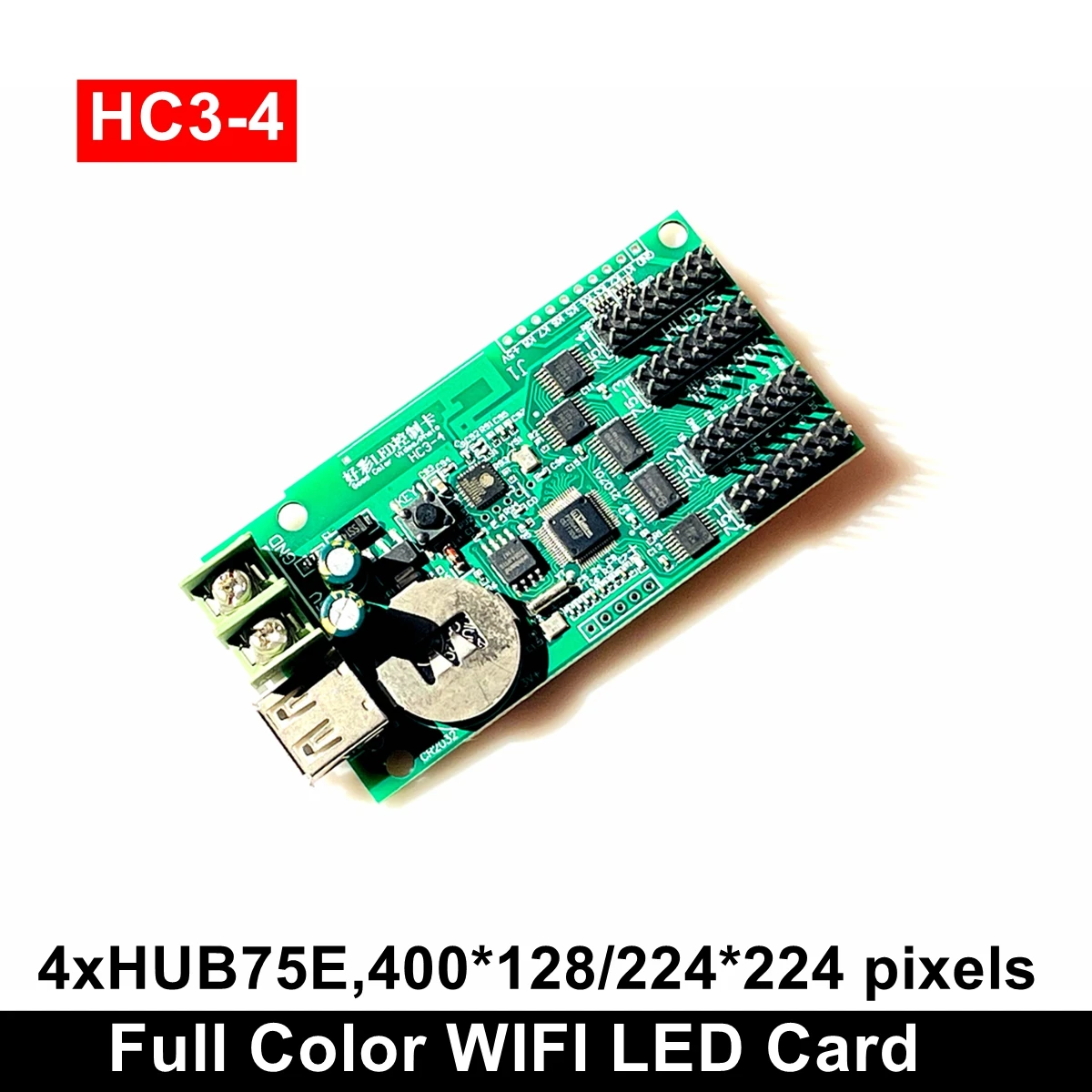 Full Color WIFI LED Control Card HC3-4 Small Capacity Video Display Controller Replace Old HC-2