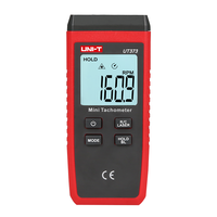 UNI-T Digital Non-contact Tachometer UT373 Mini Digital Laser Tachometer Non-Contact Tachometer RPM Range 10-99999RPM