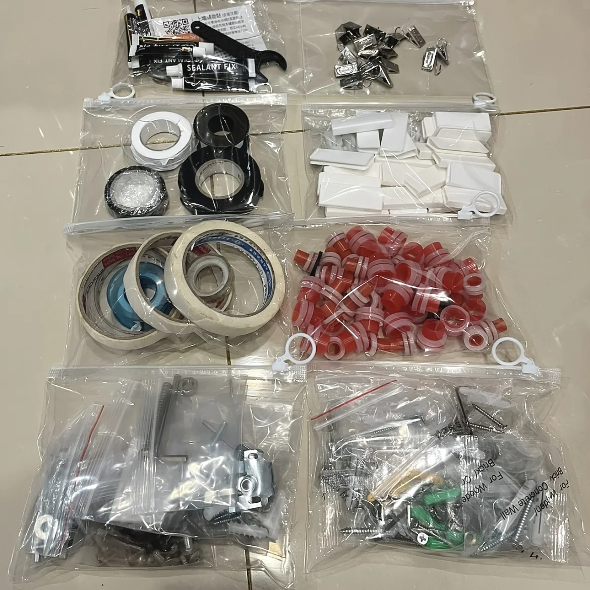 Clear Zipper Storage Bag Durable Travel Storage Bag Socks Stationery jewelry bag Waterproof Zipper Lock Self Seal Portable bag image 4