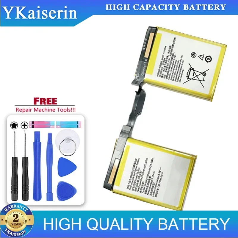 YKaiserin 2800mAh Replacement Battery BL323 for Lenovo Legion Y90 5G L71061