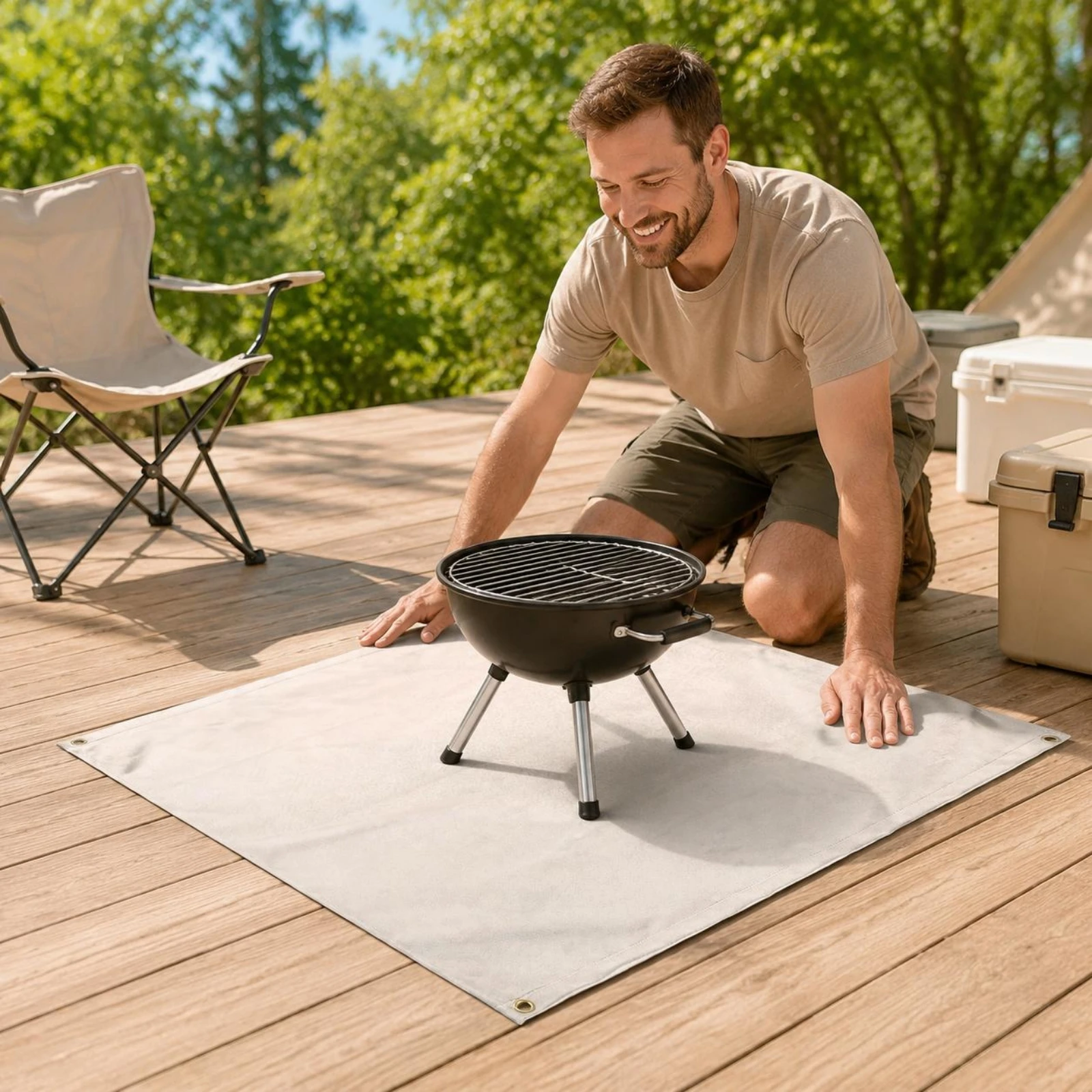 Термостойкий огнеупорный коври – обзор и цена Heat Resistant Mat
