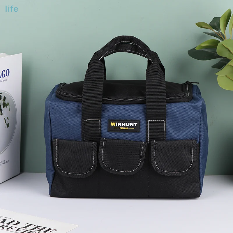 Borsa per attrezzi organizer multitasche con custodia per attrezzi impermeabile con più capacità del 30% per attrezzi da elettricista