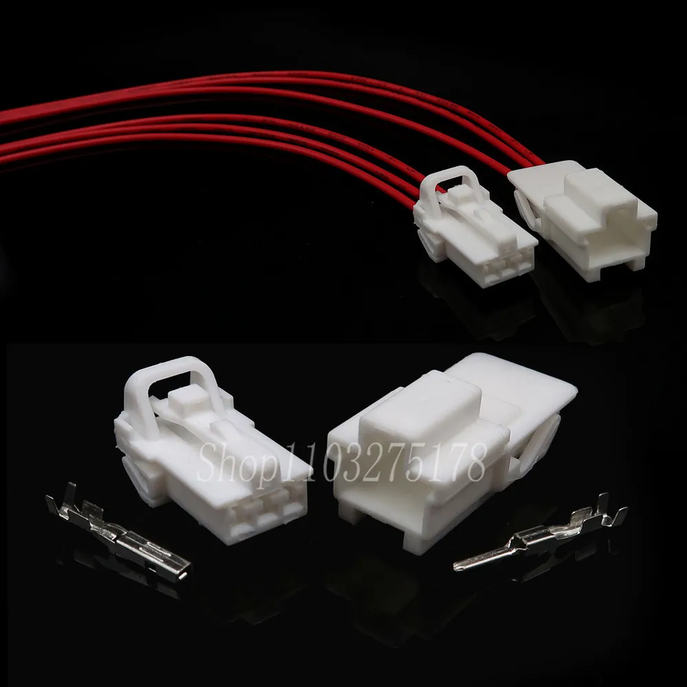 1 Set 3 Pin 1.5mm 7123-7830 7122-7830 Automotive Wiring Terminal Connector Cable Harness Unsealed Socket