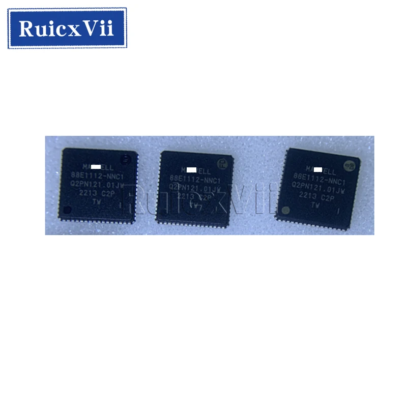 2PCS 5PCS 88E1112-C2-NNC1I000 QFN64 Silk Screen 88E1112-NNC1 Ethernet Transceiver Chip