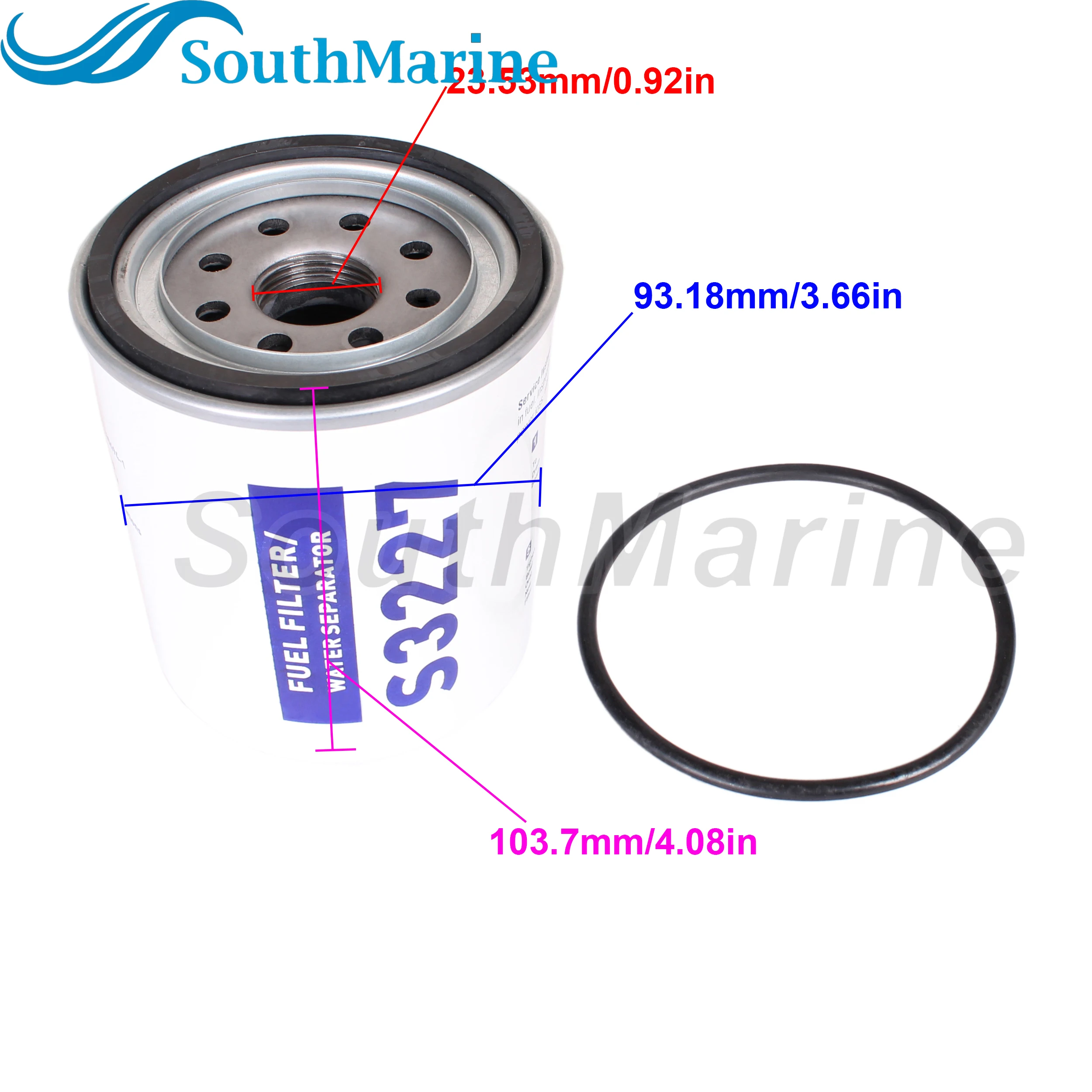 Mathiateur de Filtre à Carburant et d'Eau pour Suzuki, 18-7948, S3GG, 9-37882, 320R-RAC-01, 490R-RAC-01, 18-7922, 152, 99105-20005