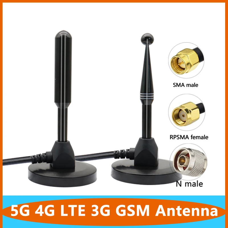 5G 4G 3G GSM Waterproof Antenna 12dbi High Gain Full-band Amplifier Outdoor Signal Booster SMA BNC N Male for Router Modem