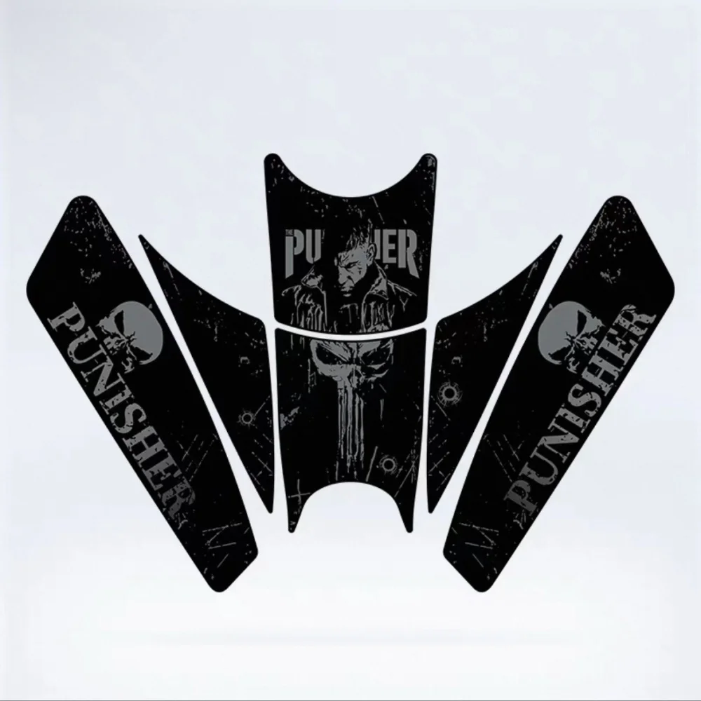 For BENDA Napoleonbob 250 fuel tank stickers anti-slip stickers fishbone stickers protective stickers anti-wear accessories
