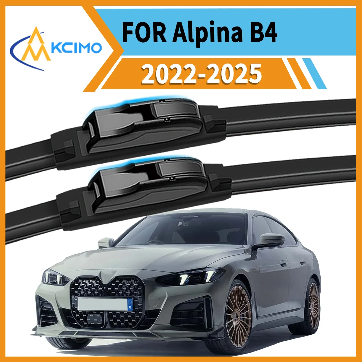 

Essential Upgrade 2PCS Windshield Wipers For Alpina B4 G26 2022-2025 All-Weather Performance Smudge-Free Clean Maximum Safety