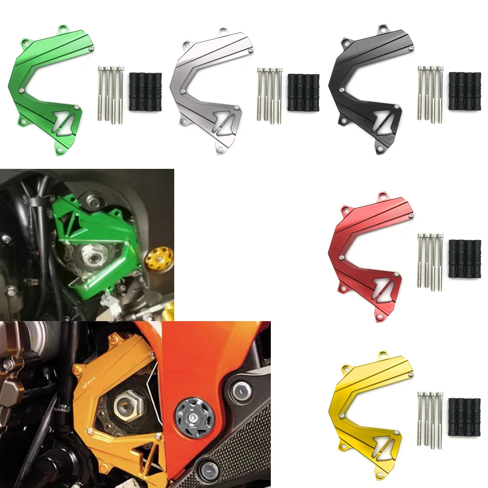 

Motorcycle Front Sprocket Chain Guard Cover Gear Protection Cover For Kawasaki Z750 Z800 Z 800 2013 2014 2015 2016