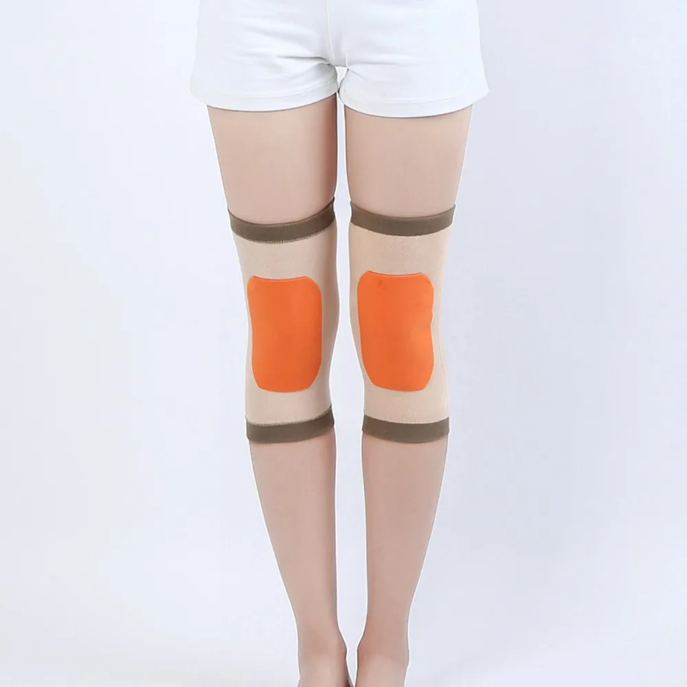 Cashmere Wool Knee Pads Thin Winter Warm Anti-Slip Invisible for Men & Women Cold Legs Joint Pain Relief Sports Cold Resistant