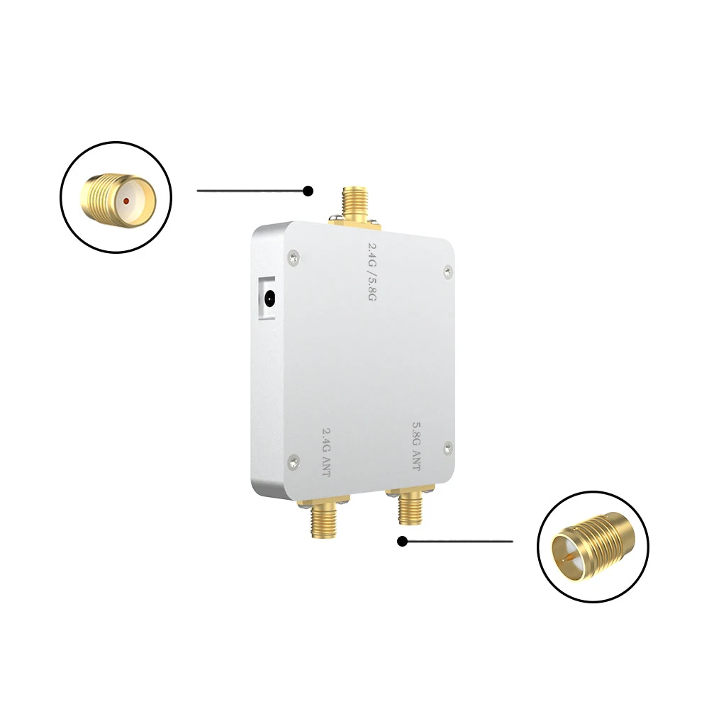 EDUP  AB031 2.4GHz / 5.8GHz WIFI Booster Smart Home Systems WIFI Signal Booster Drone Signal Extender Wireless LAN devices