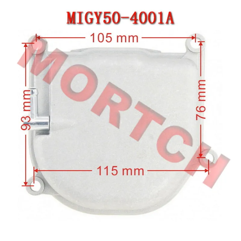 

Крышка головки цилиндра GY6 50cc с 4 болтами, без EGR, 50-4001A для двигателя GY6 50cc 139QMB