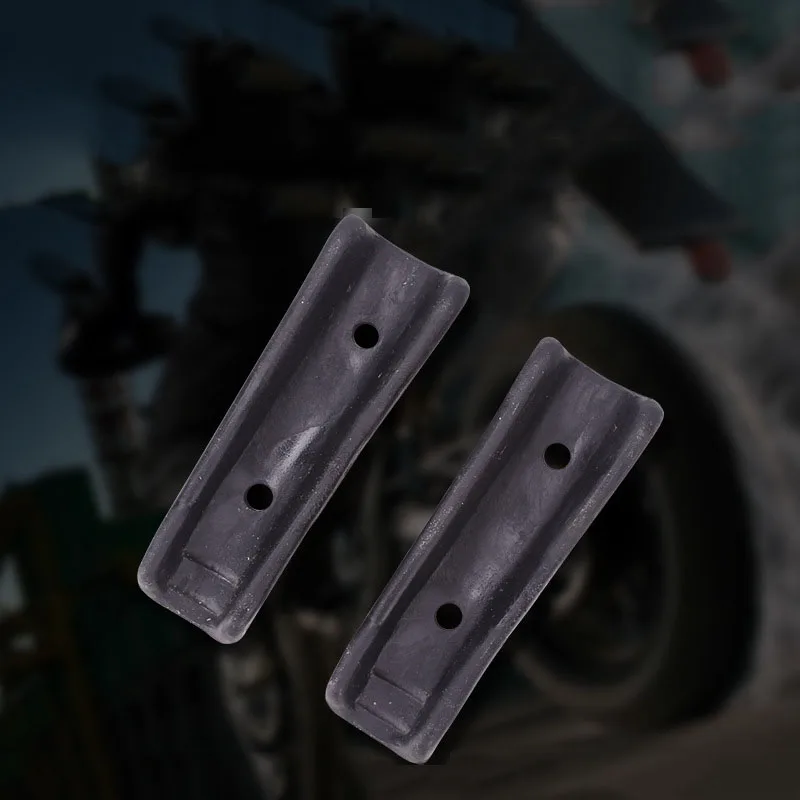 1 زوج دراجة نارية مسند القدمين المطاط الأمامي يناسب لياماها FZR1000 87-95 FZ750 88-91 OEM46X2741300 دراجة نارية الملحقات #2