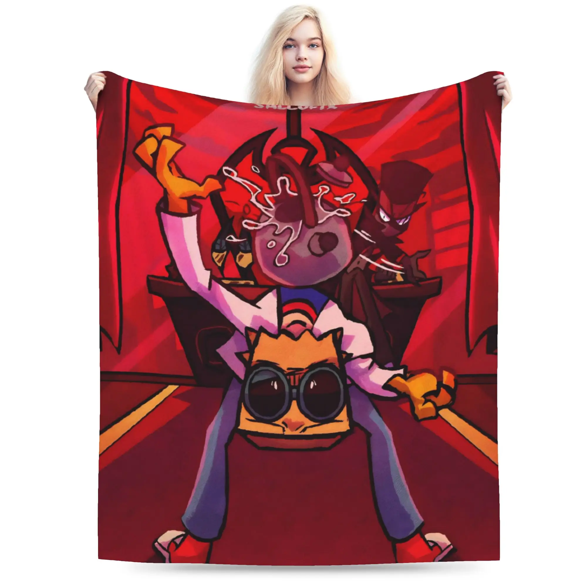 Villainous Comdy Blanket Multiple Sizes Cozy and Lightweight  Throw Blankets for Sofa Couch and Bed
