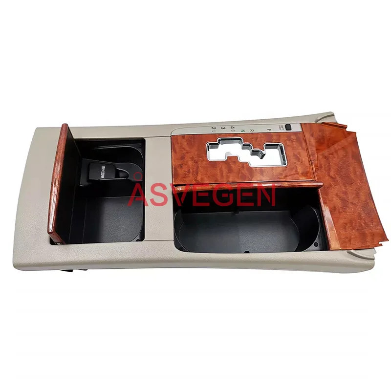 For Toyota Camry 2007-2011 Interior Gear Shift Panel Trim Center Console Storage Box Cup Holder 55620-06060 Replacement Kit