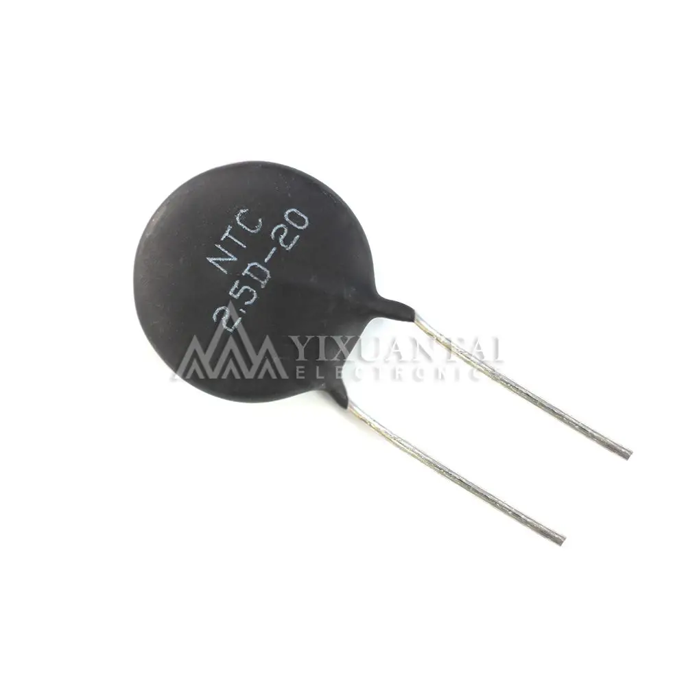 10Pcs/Lot New  NTC Thermistor  2.5D-11 2.5D-20 3D-15 3D-20 5D-7 5D-9 5D-11 5D-13 5D-15 5D-20 8D-9 8D-20  New and Original