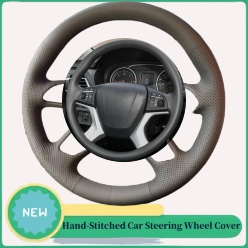 

DIY Abrasion-resistant Breathable Microfiber Leather Steering Wheel Cover For GWM STEED 5 WINGLE 5 7 UTE Cannon L X 2015-2024
