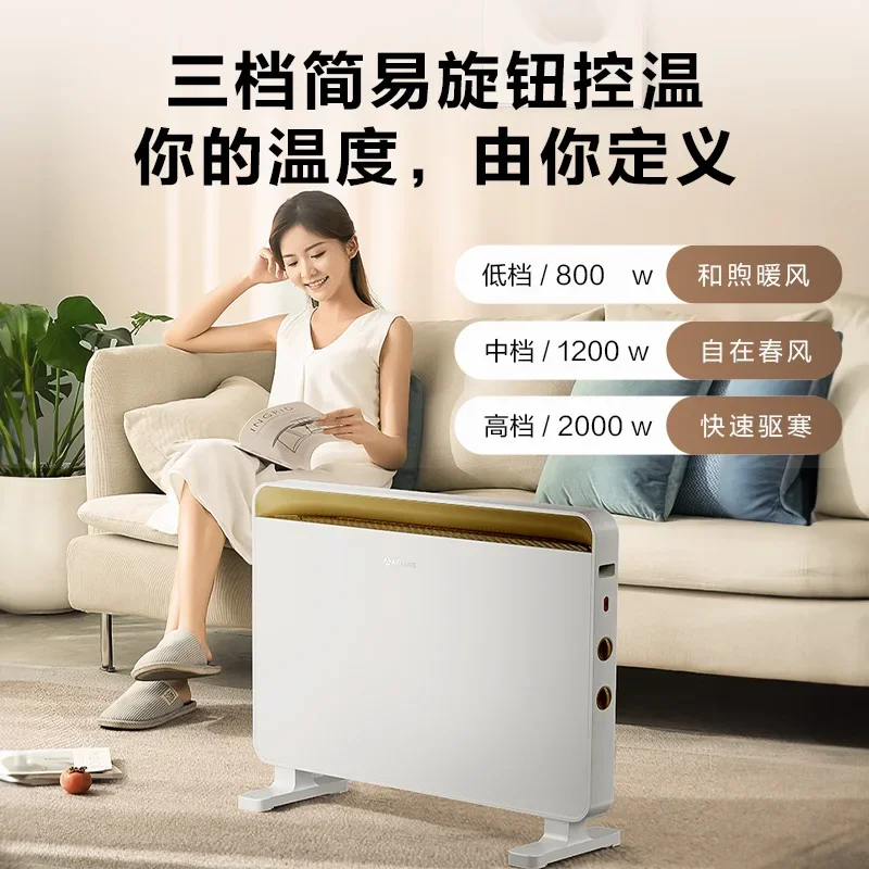 220V Graphene Electric Heater with Instant Heating Function and European Style