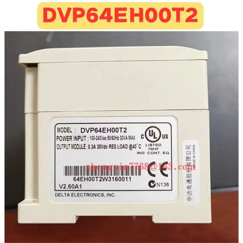 High-quality Goods Used PLC DVP64EH00T2 Normal Function Tested OK