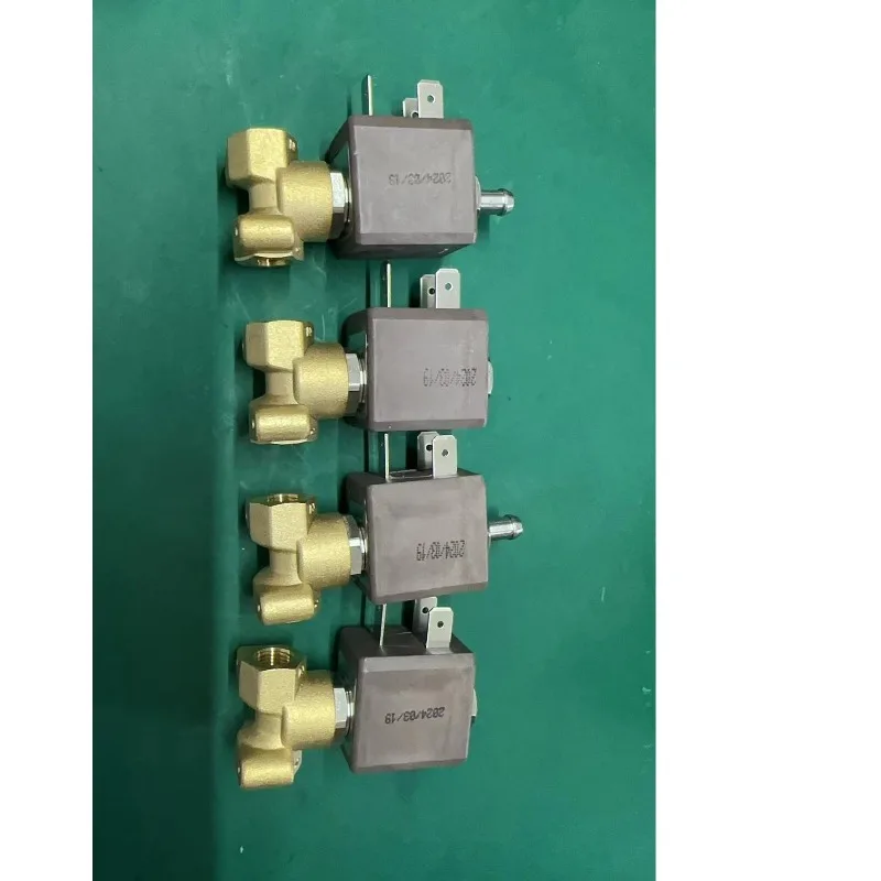 High Temperature Steam Solenoid Valve For Coffee Machine 220V / 24V Coffee Maker Steam Control Electromagnetic Valve Spare Parts