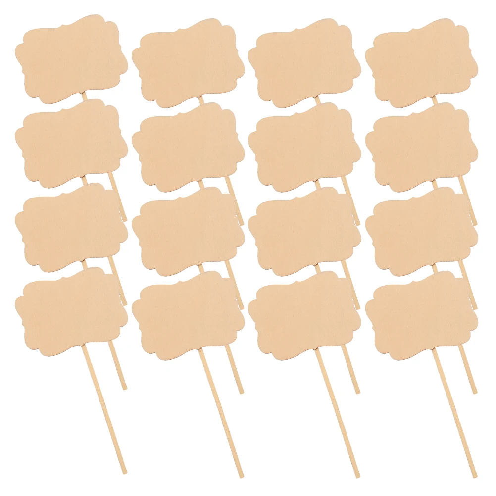 

20pcs Wooden Signs for Garden Plant Markers Decor Vegetables Labels Use Gardening Accessories Succulent Tags