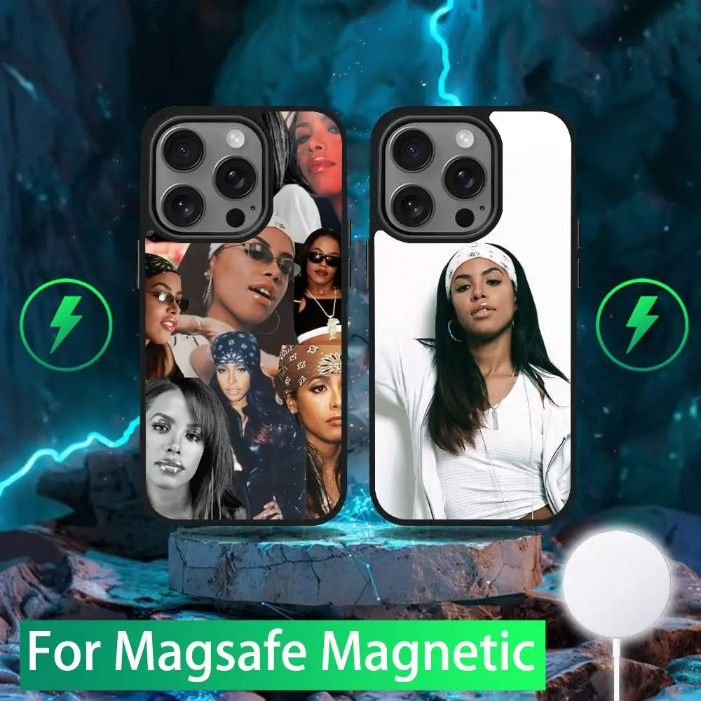 

Singer A-Aaliyah Hip Hop Phone Case For iPhone 16,15,14,13,12,11,Pro,Max,Plus,Mini,SE New Magsafe Magnetic Wireless Charging