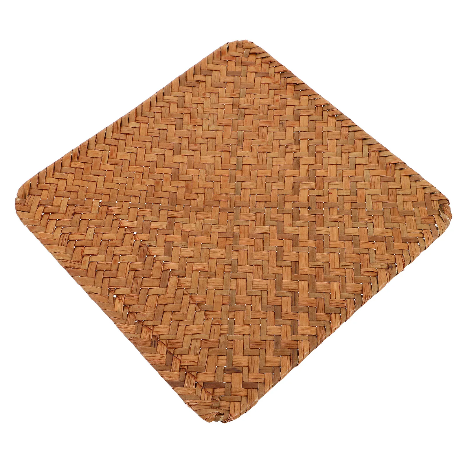 

Woven Placemats Seagrass Retro Table Mats Heat Insulation Antislip Vintage Home Style Drink Mug Pad Rattan Kitchen Straw Dinner