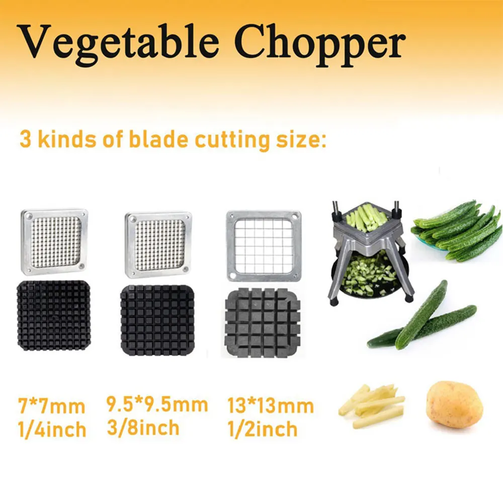 상업용 다기능 야채 커터 수동 슬라이서 수직 Dicer 오이 감자 슬라이서 CMX-104