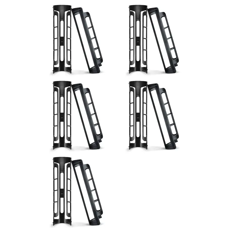 ABGE-10Pcs Coffee Pod Holder Side Mount For K Cup Pods Dispenser For Single-Serve Coffee Makers Black