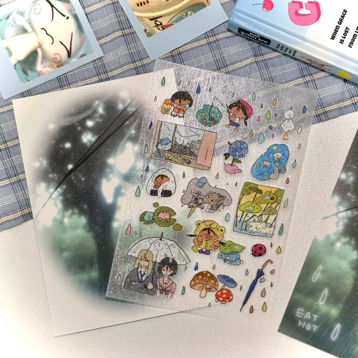 Super Cute Girls  DIY Note Book Decorative Sticker